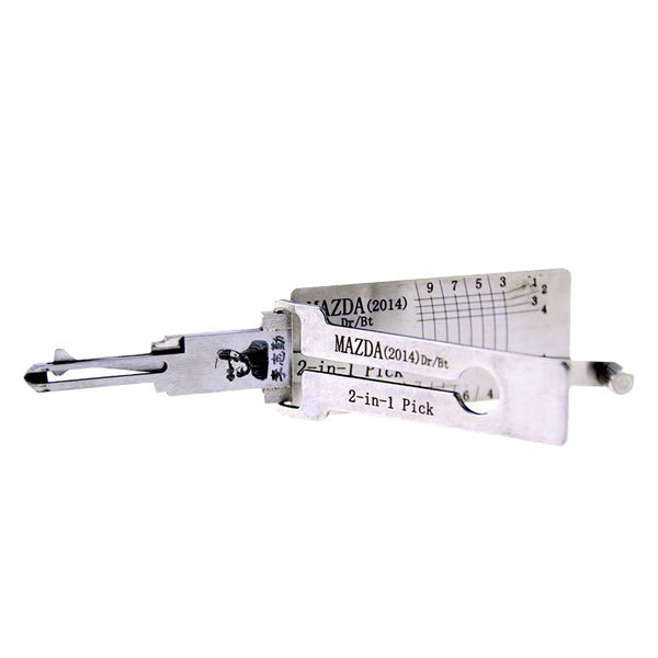 ORIGINAL LISHI - MAZ Mazda 2014+ / 2-In-1 Pick & Decoder / 10-Cut / Door / Boot / AG