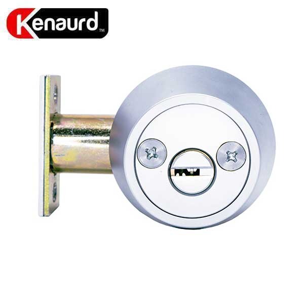 2 x Premium Key Controlled - Deadbolt - Double Cylinder - #06 Keyway - US26D - Satin Silver (Bundle of 2)