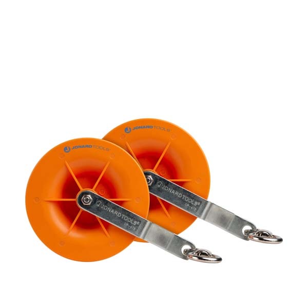 Jonard Tools - Pulley for Low Voltage Electrical - Network - & COAX Cables (2 pack)