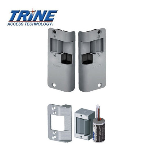 Trine - 3258458LC - Electric Strike Kit for Deadlatches - The Deadlatch Solution - Fire Rated ANSI - Grade 1