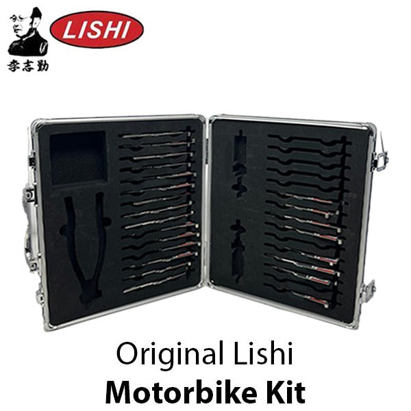Original Lishi - Motorcycle Tool Kit V2 - (BUNDLE of 25 Lishi Tools and Accessories)