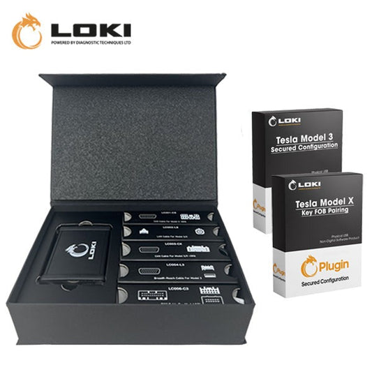 LOKI - Tesla Diagnostics Bundle - Base Tool + Model X & Model 3 Plug-Ins - Live Data & Free Updates