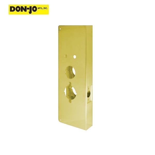 Don-Jo - 27 CW - Wrap Around - 15" Height - 2-3/4" Backset - Optional Finish