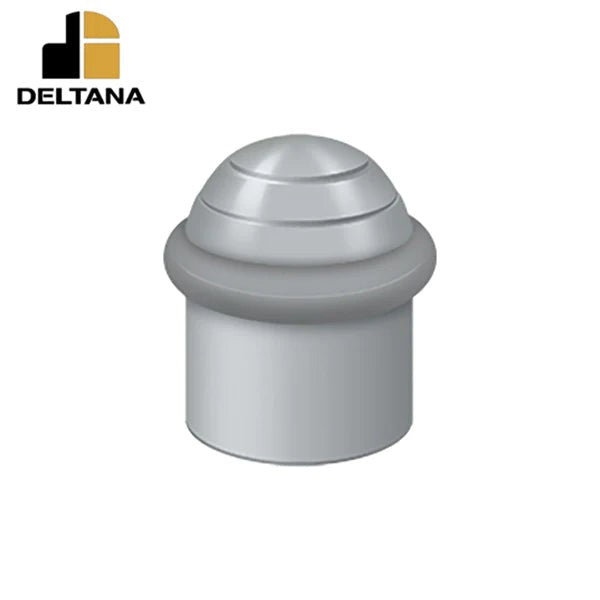 Deltana - Round Universal Floor Bumper Dome Cap 1-5/8" - Solid Brass - Optional Finish