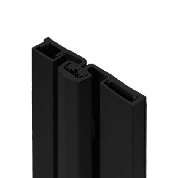 Select Hinges - 57 - 83" - Geared Full Surface Continuous Hinge - Black - Heavy Duty