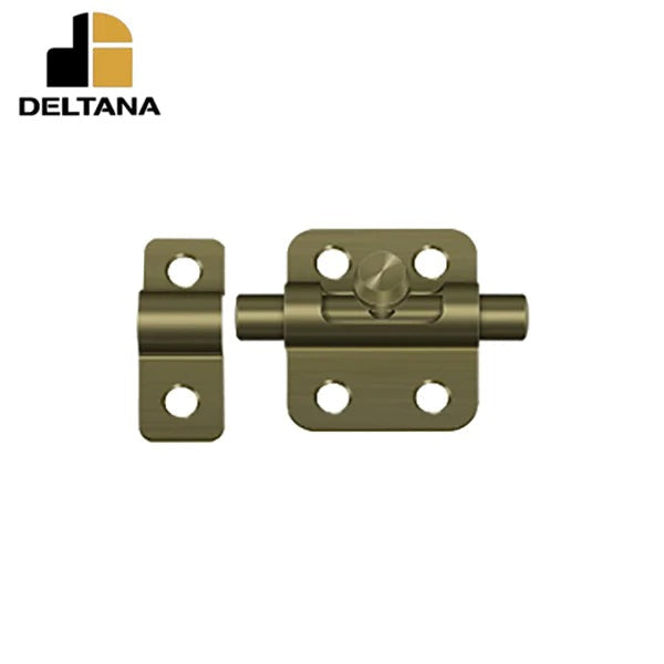 Deltana - 2" Barrel Bolt - Optional Finish
