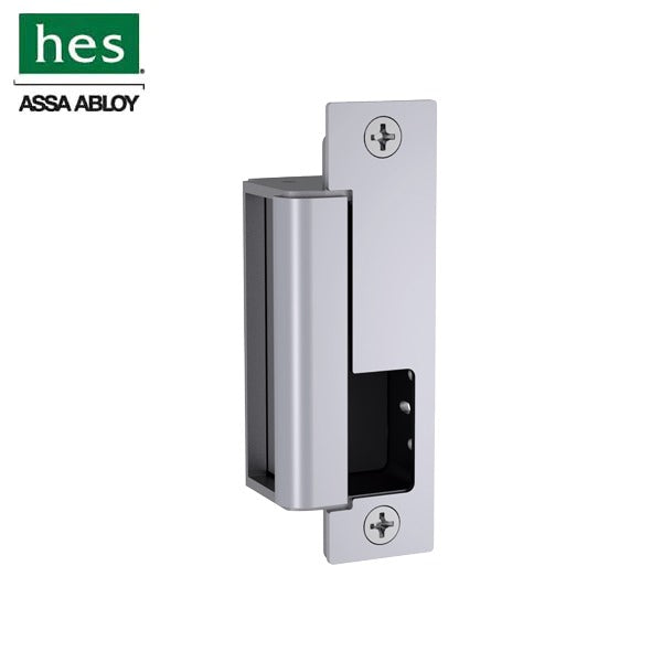 HES - 1600 - Electric Strike - Fail Safe/Fail Secure - 12/24VDC - Surface Mounted - Up To 1" Deadbolt - Satin Stainless Steel - Grade 1