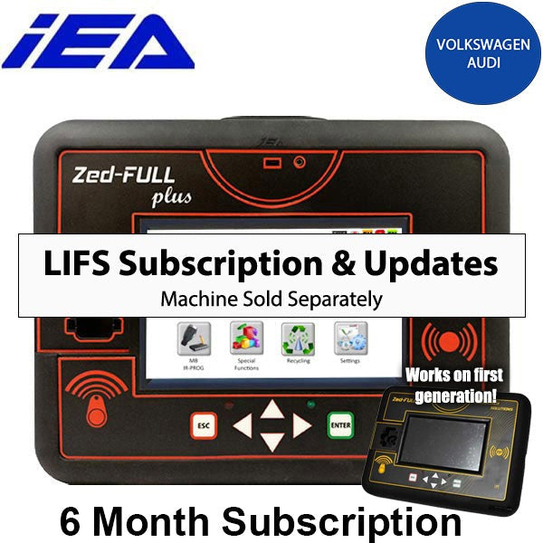 Zed-Full - Volkswagen Online Tokens - 6 Months / 12 Months - VAG CANBUS / VAG K-LINE / VAG UDS OBD ( machine sold separately )
