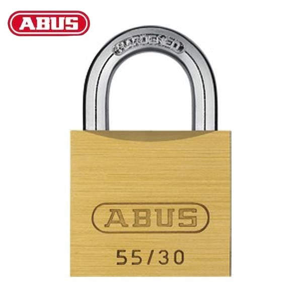 Abus - 55076 - Padlock Brass 55/30 - Optional Keying