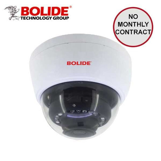 Bolide - BOL-BC1509AIR - HDCVI / 5MP / 4MP / Dome Camera / Fixed / 2.8mm Lens / Vandal-Proof / Outdoor / IP66 / 20m IR / 12VDC / White Finish
