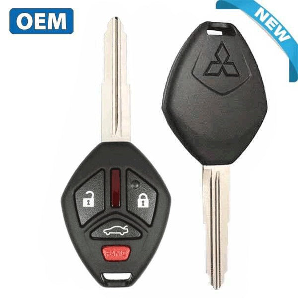 2007-2012 Mitsubishi Eclipse Galant / 4-Button Remote Head Key / MIT3 / PN: MN141545 / OUCG8D-620M-A (OEM)