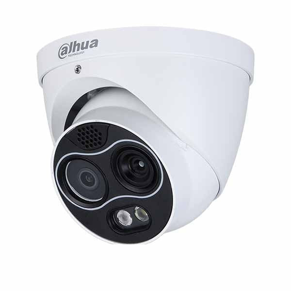 Dahua / IP / 4MP / Eyeball Camera / 7mm Fixed Thermal Lens / Outdoor / WDR / IP67 / Hybrid Thermal / 5 Year Warranty / DH-TPC-DF1241N-D7F8