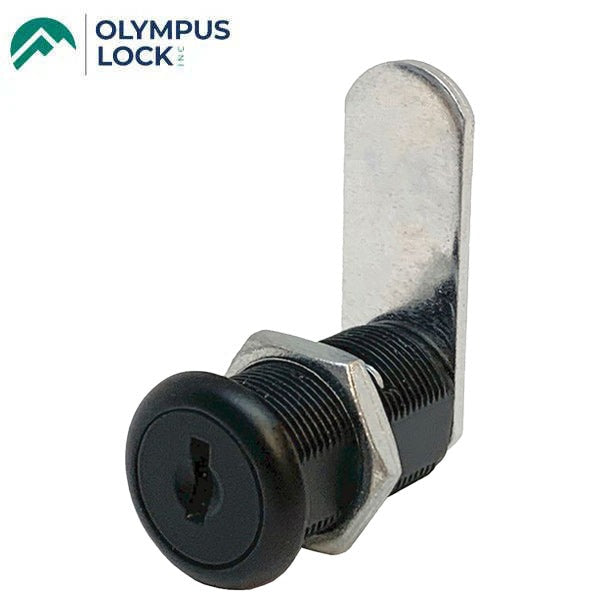 Olympus - 961 Series - Disc Tumbler Cam Lock - 2" - Flat Black - C420A Key