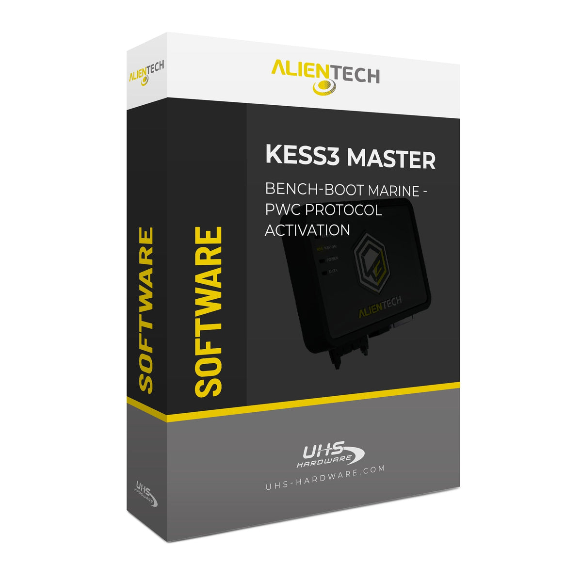 Alientech - KESS3 Master Software - Bench-Boot Marine - PWC Protocol Activation - Includes 12 Month Subscription ( Machine Sold Separately )