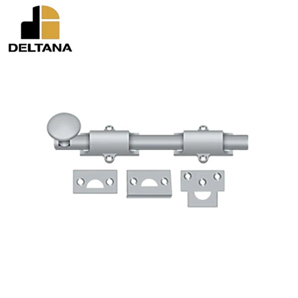 Deltana - 8" Surface Bolt - Heavy Duty - Optional Finish