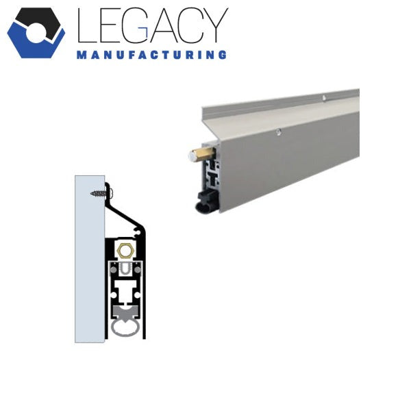 Legacy Manufacturing - 7593 - Extended-Drop Automatic Door Bottom - 29/32" x 3-1/2" - Optional Finish - Optional Length