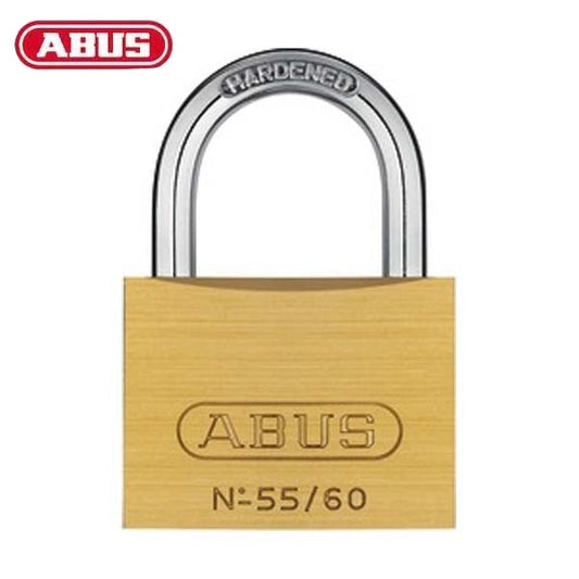 Abus - 55606 - Padlock Brass 55/60 - Optional Keying