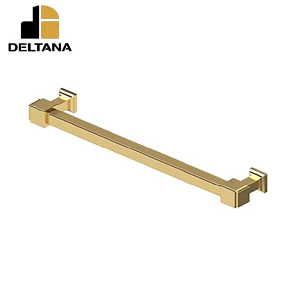 Deltana - Decorative Cabinet Pull - 7" - Manhattan - Solid Brass - Optional Finish