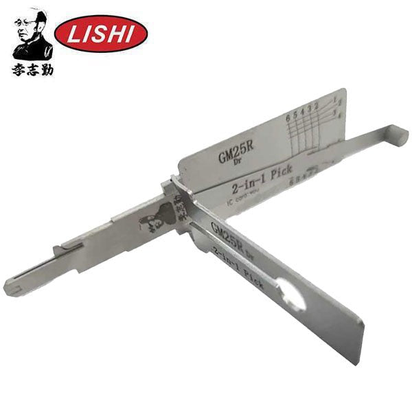 ORIGINAL LISHI - GM25R Kenworth Briggs Stratton / 2-in-1 Pick & Decoder / Twin Lifter - AG