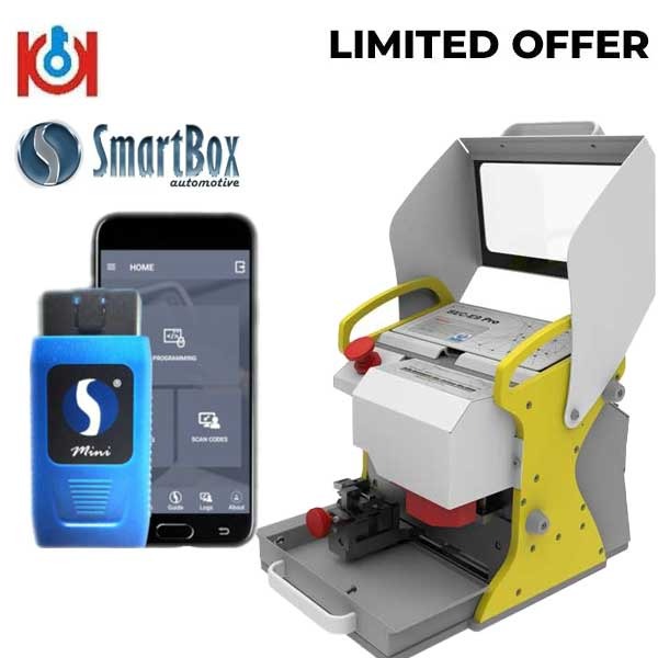 SEC-E9 PRO Automatic Key Cutting Machine (Generation V) + SmartBox - Mini Key Programmers