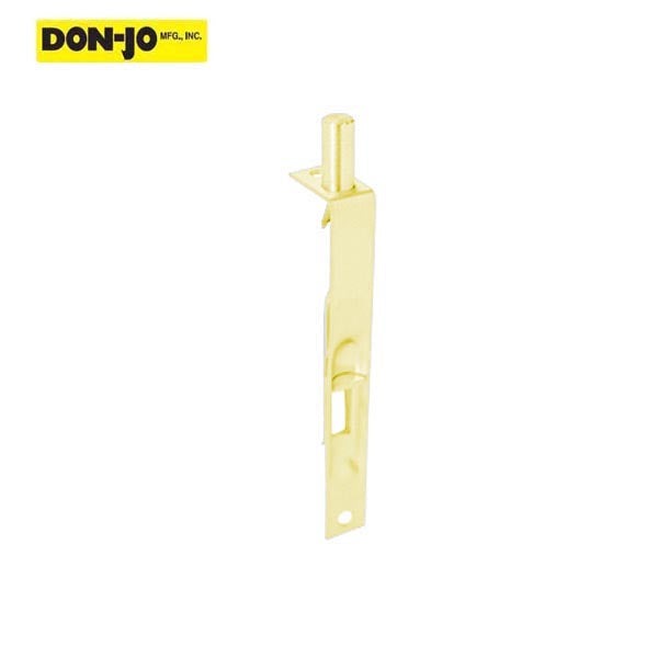 Don-Jo - 1640 - Flush Bolt - 6" Length - 3/4" Width - Optional Finish