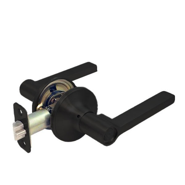 Cal-Royal - Heritage - Residential Cylindrical Lever Set - Passage - Allure Lever - Black - Grade 3