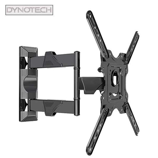DynoTech - 180202 - Monitor TV Wall Mount - Tilt and Swivel - Vesa 400 x 400 - for 32-55” - Up to 60 Ibs
