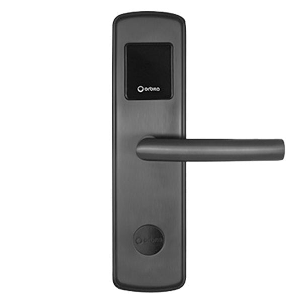 Orbita - E3030 - Smart Hotel Lock - RFID - Apollo Straight No Return Lever - 6 VDC - Optional Finish - Grade 2 - Hotel Door Locks