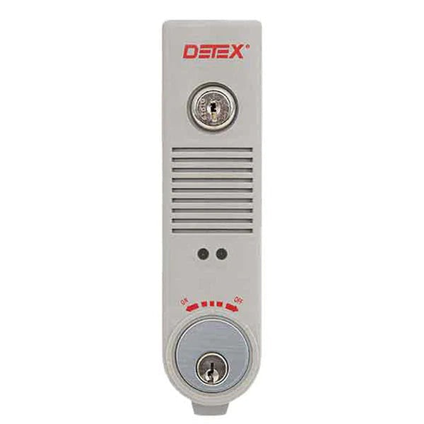 Detex - EAX-500 - Exit Alarm - Keyed Different - 9VDC - Gray