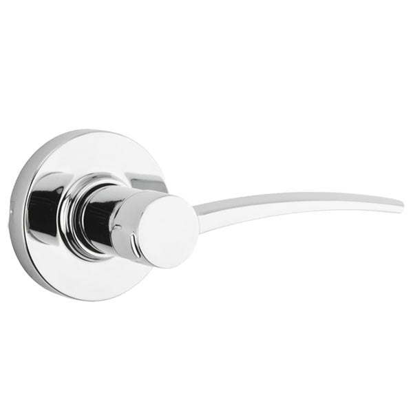 Kwikset - 720KTL - Katara Lever Set - Round Rose - 26 - Polished Chrome - Passage - Grade 2