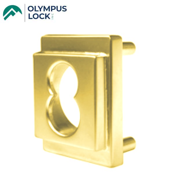 Olympus - ETS4 - Exterior Through-Bolt Mounting Plates for Olympus Cabinet Locks - Optional Finish