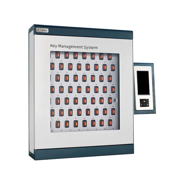 Landwell - I Keybox 64 - Intelligent Key Management System - Android OS - Single Cabinet - Key Safe - RFID - 64 Key slots