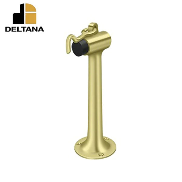 Deltana - Floor Mount - 8" Bumper w/ Hook - Optional Finish
