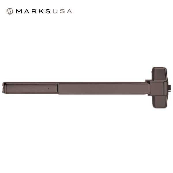 Marks USA - M9900 - Rim Panic Exit Device - 10B Oil Rubbed Bronze Finish - 48" - Grade 1