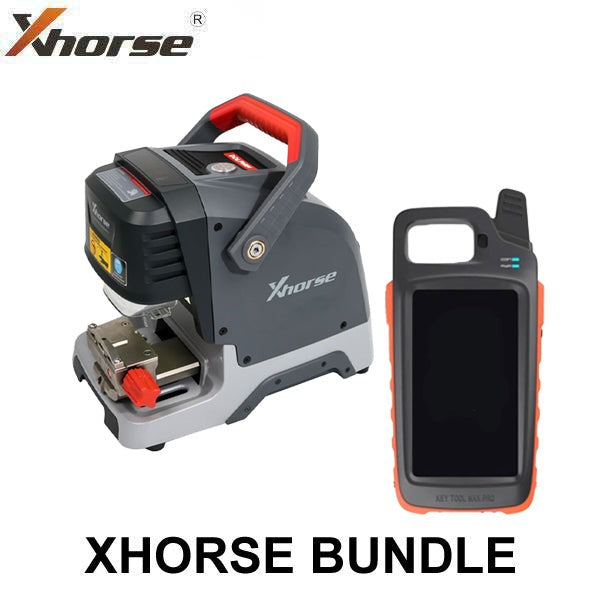 Xhorse - Complete Cut & Programming Bundle - Condor XC Dolphin XP-005 High Sec Portable Key Cutting Machine & VVDI Key Tool MAX Pro