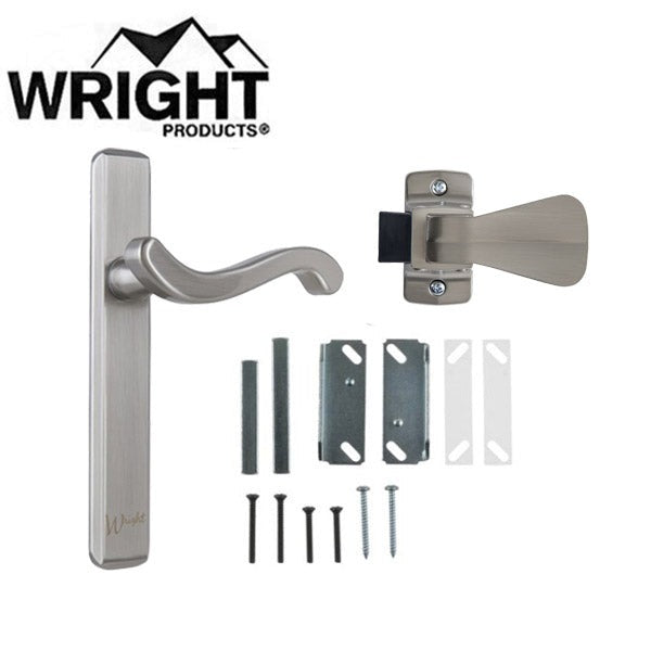 Wright - VBA213 - Bayfield Surface Latch Lever Set - 3/4 in" to 1-1/4 in" - Optional Finish