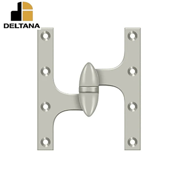 Deltana - 6" x 5" Hinge - Left Handed - Optional Finish