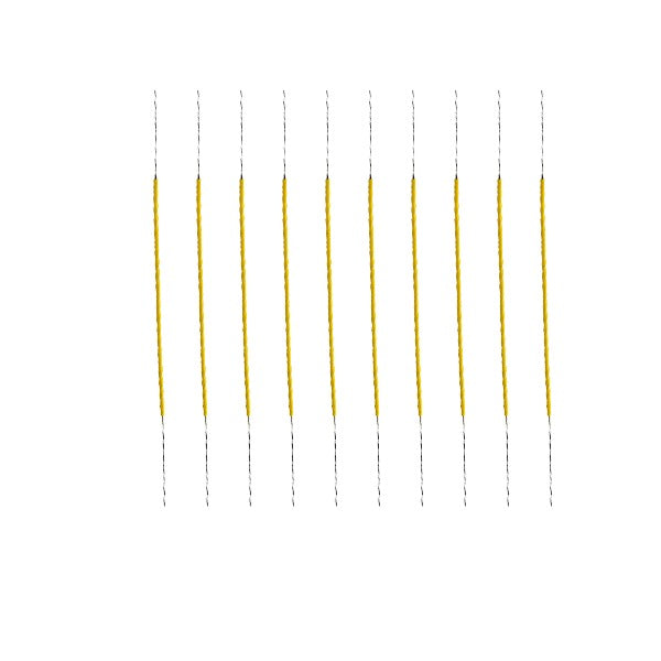 Jonard Tools - 30 AWG - Kynar Wire - Pre-Cut - Blue - Silver Plated Copper - Pack of 50 - Optional Colors - Optional Length