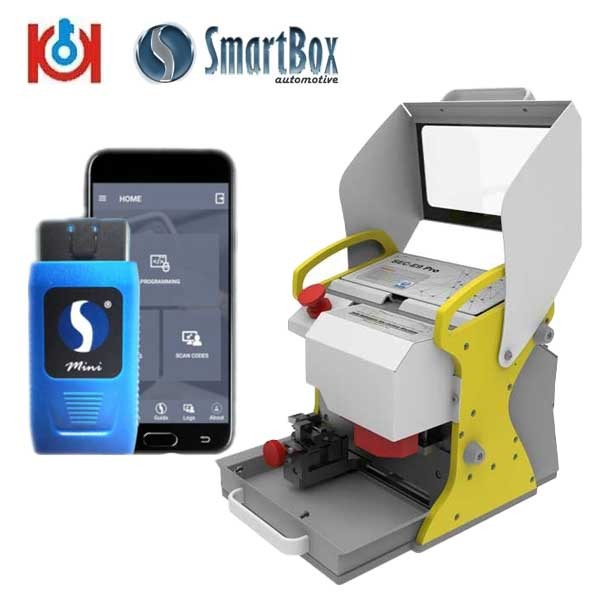 SEC-E9 PRO Automatic Key Cutting Machine (Generation V) + SmartBox - Mini Key Programmers