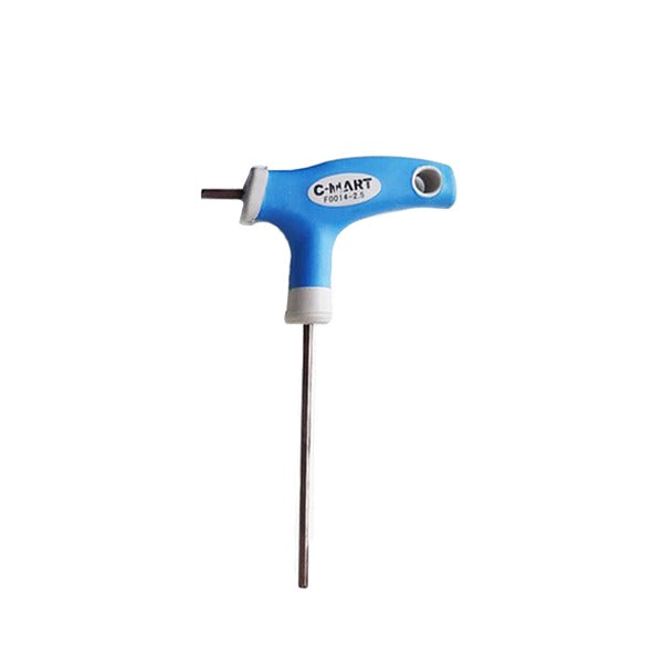 C-MART - 2.5mm T-Shape Hex Key Wrench