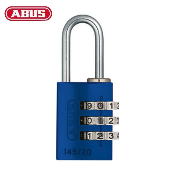 Abus - 14520 - Combination Lock 145/20 Lock-Tag - Optional Finish