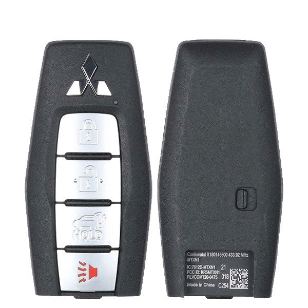 2021-2022 Mitsubishi Outlander / 4-Button Smart Key / PN: 8637C254 / KR5MTXN1 (OEM Refurb)