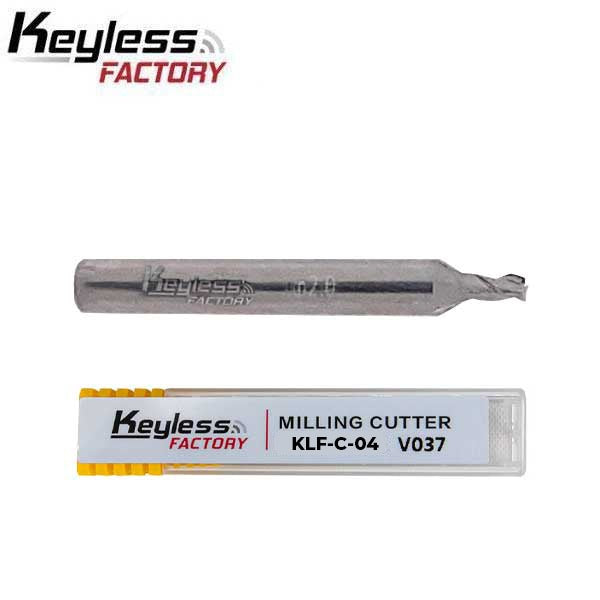 Premium Carbide - 2mm - End Mill Cutter - for Keyline Ninja and Versa