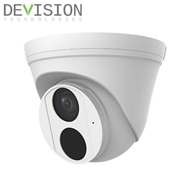 Devision / IP / 4MP / Eyeball Camera / Fixed / 4mm Lens / WDR / IP67 / Built-in Mic / DV-C440-DWPS