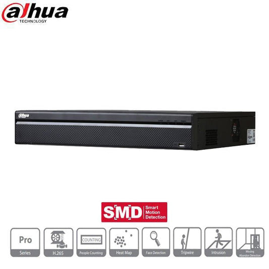 Dahua / 32 Channel / 12MP / Dual NIC NVR / 4 SATA / 40TB HDD / DH-N54B5N40