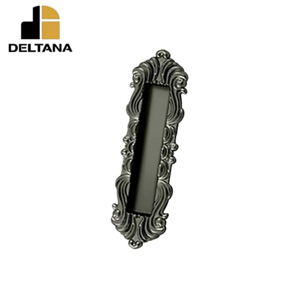 Deltana - Flush Pull - Victorian - Heavy Duty - 7" x 2-1/4" x 5/8" - Solid Brass - Optional Finish