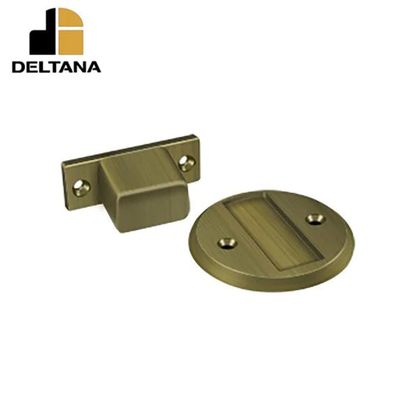 Deltana - Magnetic Door Holder Flush 2-1/2" Diameter - Optional Finish