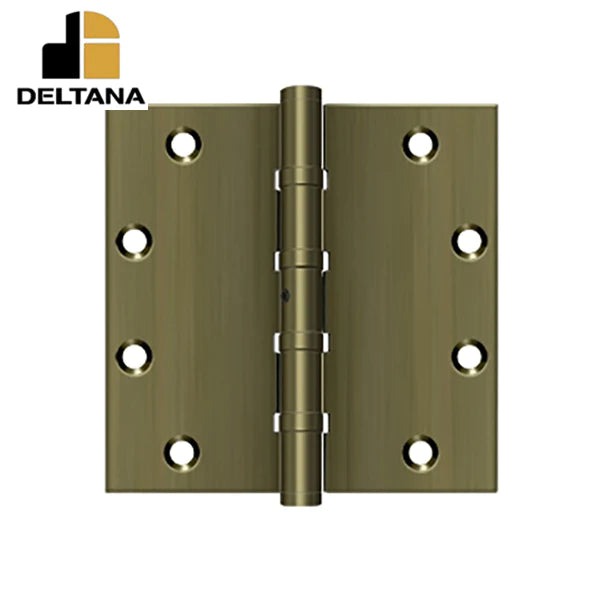 Deltana - 5" x 5" Square Hinges - Ball Bearing - 0.145 Thickness - Optional Finish