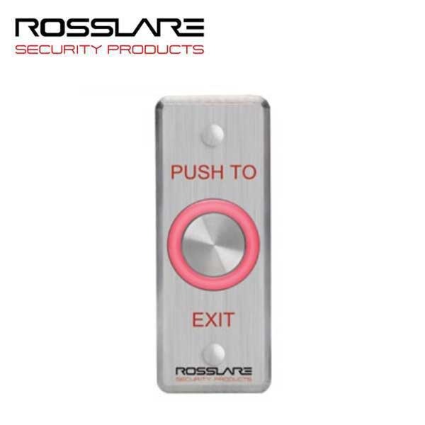 Rosslare - EX16EO - Request To Exit Button w/Toggle - Analog Piezo- 10-24 VDC