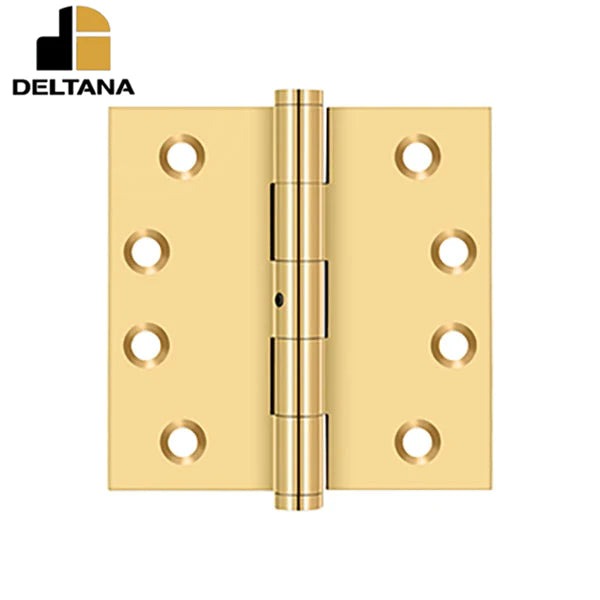 Deltana - 4" x 4" Square Hinges - 0.129 Thickness - Optional Finish